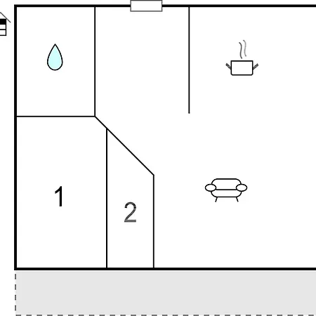 Apartment Cozy In With Kitchen